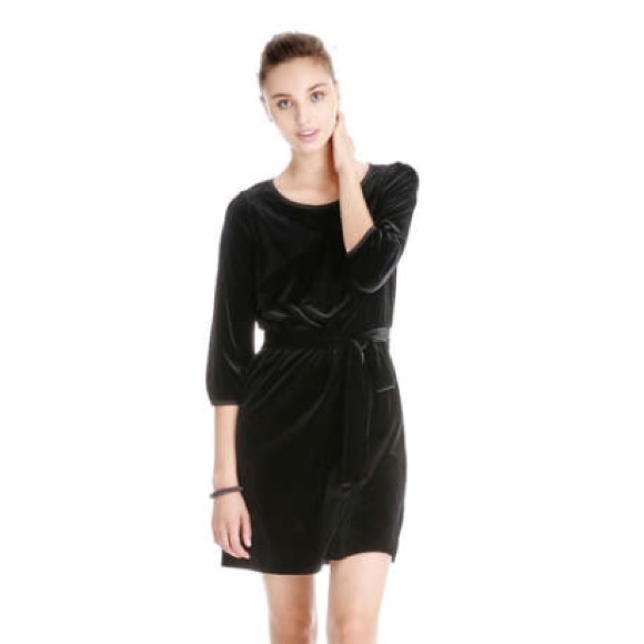 joe fresh velvet dress